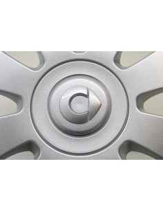 Radzierblende in Originalgröße für Smart ForTwo ForFour 453 15 Zoll 2
