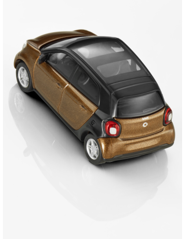 smart forfour 453 1:87 Zwart/Bruin