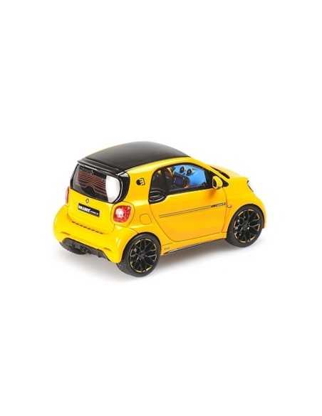 SMART - FORTWO BRABUS ULTIMATE E CONCEPT IAA 2017 GELB SCHWARZ 1:43 Minichamps SMART - FORTWO BRABUS ULTIMATE E CONCEPT IAA 2017 GELB SCHWARZ 1:43 Minichamps