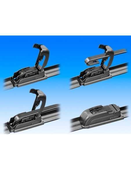 Tergicristalli Flatblade Aerotwin Bosch (set anteriore) - 453 fortwo / forfour Tergicristalli Flatblade Aerotwin Bosch (set anteriore) - 453 fortwo / forfour