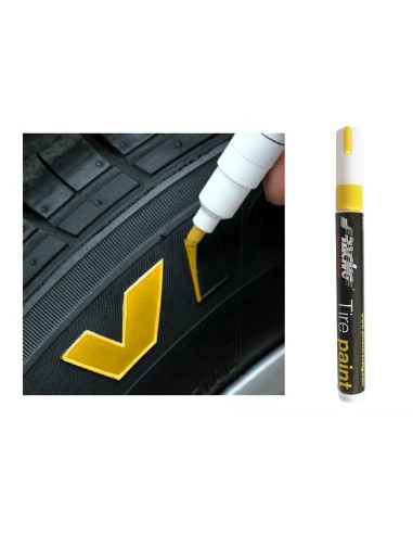 caneta marcador de pneu Simoni Racing - Amarelo