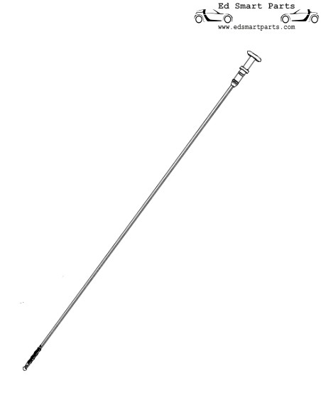 Motorölmessstab für Motor Smart ForTwo citycoupe 599 ccm