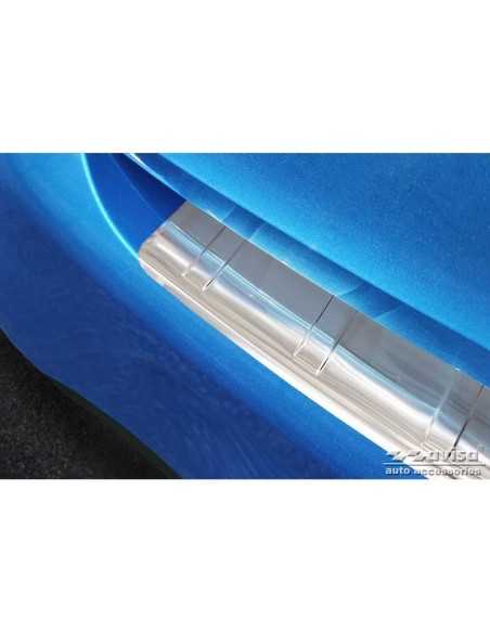 Protetor de para-choque traseiro de aço inoxidável adequado para Smart ForFour 453 incl. EQ 'Ribs'