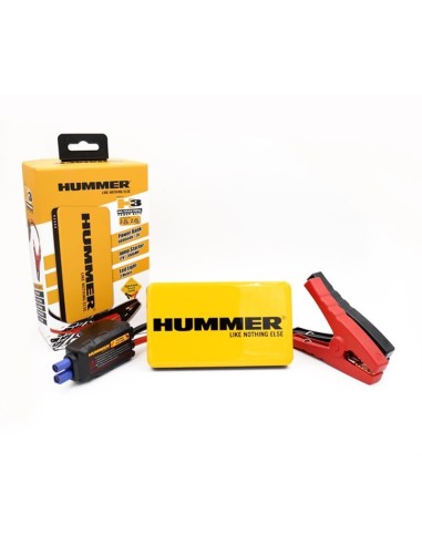 Hummer H3 Mini Jumpstarter / Cargador 6.000mAh + Luz LED