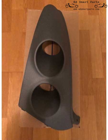 Cobertura do farol direito Smart Roadster em prata brilhante