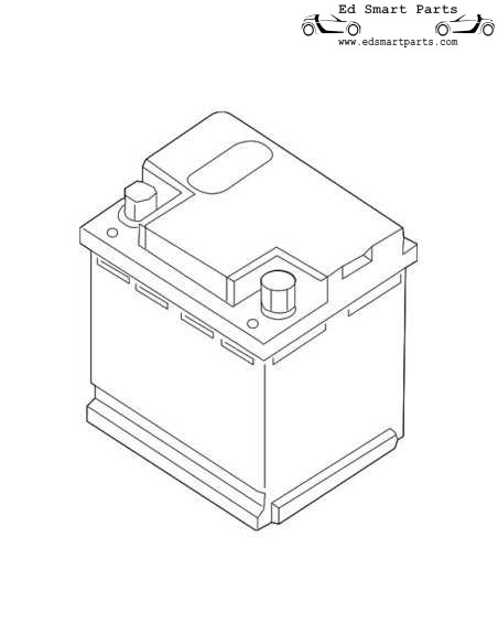 Starterbatterie Akku 12V 40AH für 453 Benziner A4539820008