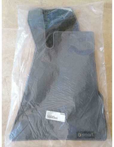 Tappetini originali OEM in velluto grigio edera - solo Smart roadster RHD