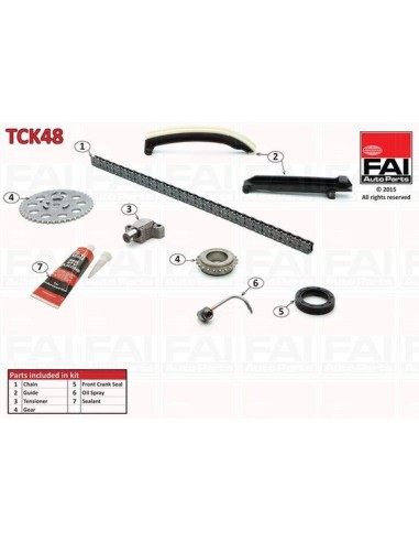 FAI Autoparts TCK127 Timing Chain Kit 