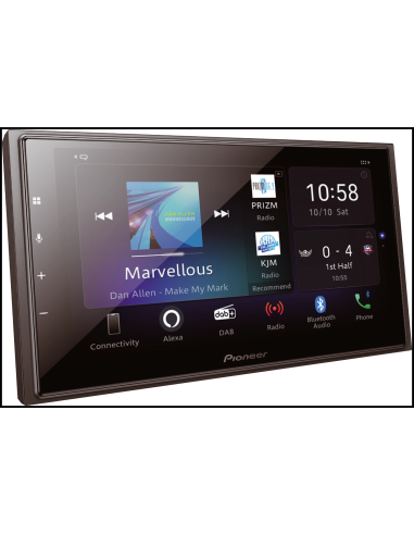 Pioneer SPH-EVO64DABAN Modulair 6,8 inch Single DIN Multimedia Receiver