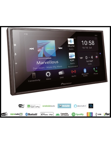 Pioneer SPH-EVO64DABAN Modulair Receptor multimedia DIN único de 6,8 pulgadas