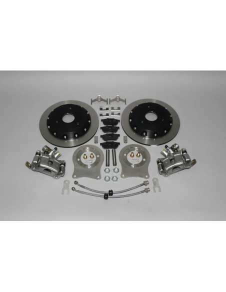 Smart ForTwo 451 Achter schijfrem conversie set 280 mm van S-Mann Smart ForTwo 451 Achter schijfrem conversie set 280 mm van S-Mann