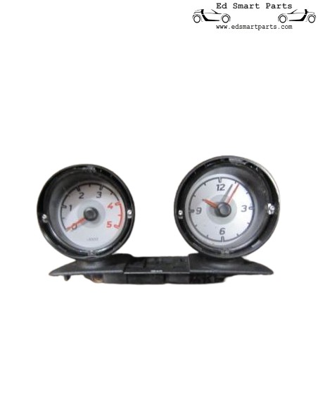 Smart Fortwo 451 dash pods toerenteller en klok alleen voor diesel faceliftmodel