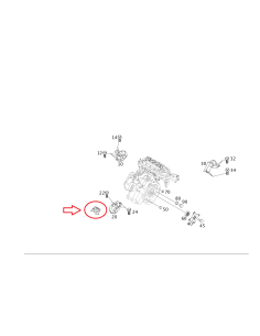 Cubierta del alternador del generador Smart ForTwo 450 A1601540040 2