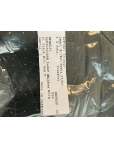 Tapis de sol en velours de luxe SMART FORTWO 451 BRABUS LIMITED ONE, lot de 2 OEM 2