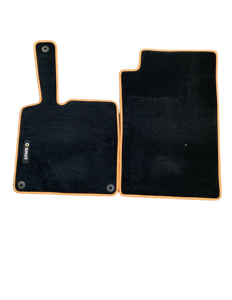 Tappetini in velluto di lusso SMART FORTWO 451 BRABUS LIMITED ONE, set da 2 OEM