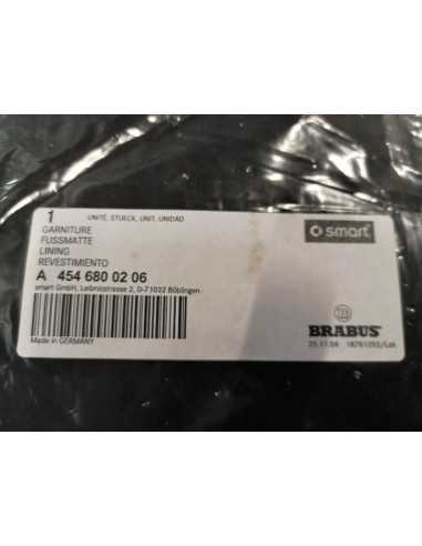 Tappetini RHD Brabus - Velluto Smart Forfour 454