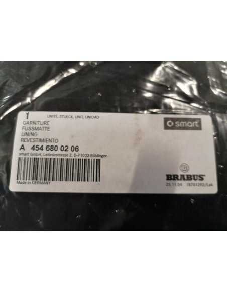 Tappetini RHD Brabus - Velluto Smart Forfour 454