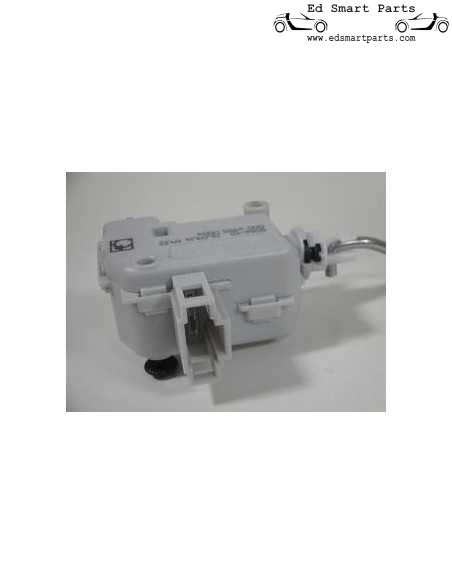 rear boot tail gate actuator solenoid smart fortwo 450