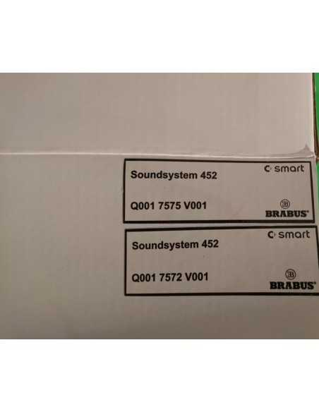 Auténtico Smart Roadster Brabus Soundsystem, pieza de coleccionista ultra rara Auténtico Smart Roadster Brabus Soundsystem, pieza de coleccionista ultra rara