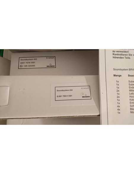 Echte Smart Roadster Brabus Soundsystem, een uiterst zeldzaam verzamelobject Echte Smart Roadster Brabus Soundsystem, een uiterst zeldzaam verzamelobject
