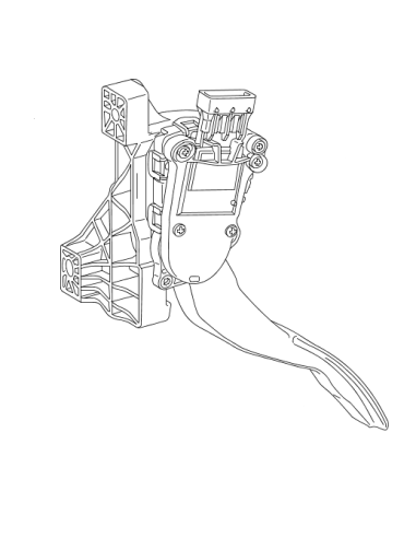 Smart ForFour Accelerator / Throttle Pedal