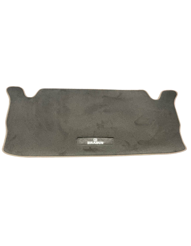 Brabus Smart Fortwo 453 Trunk Floor Mat Anthracite orange seam
